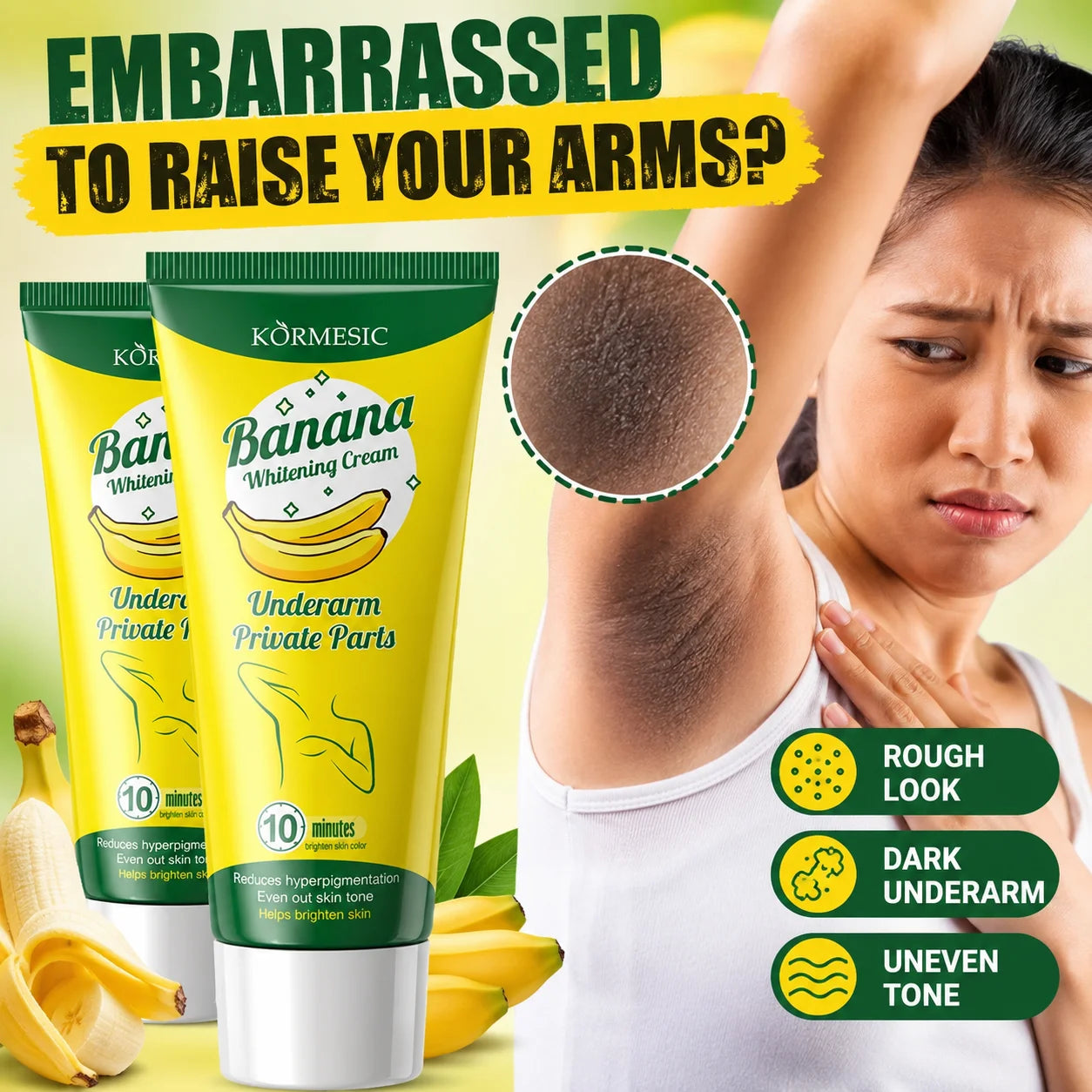 Banana Underarm Whitening Cream