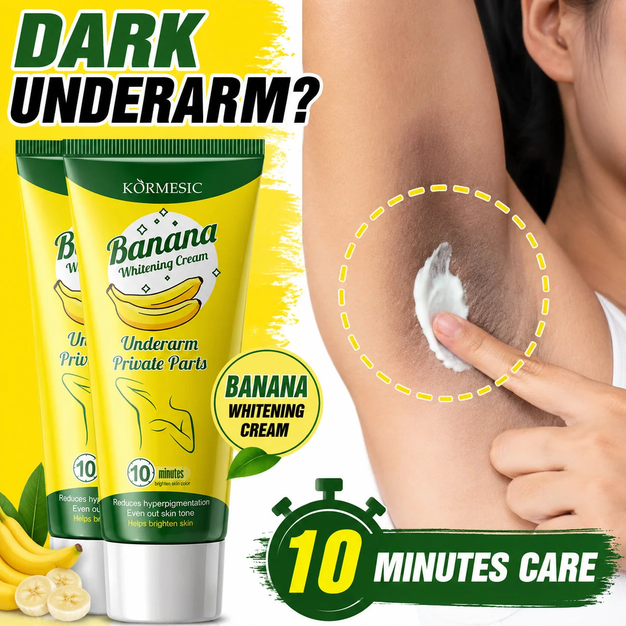 Banana Underarm Whitening Cream