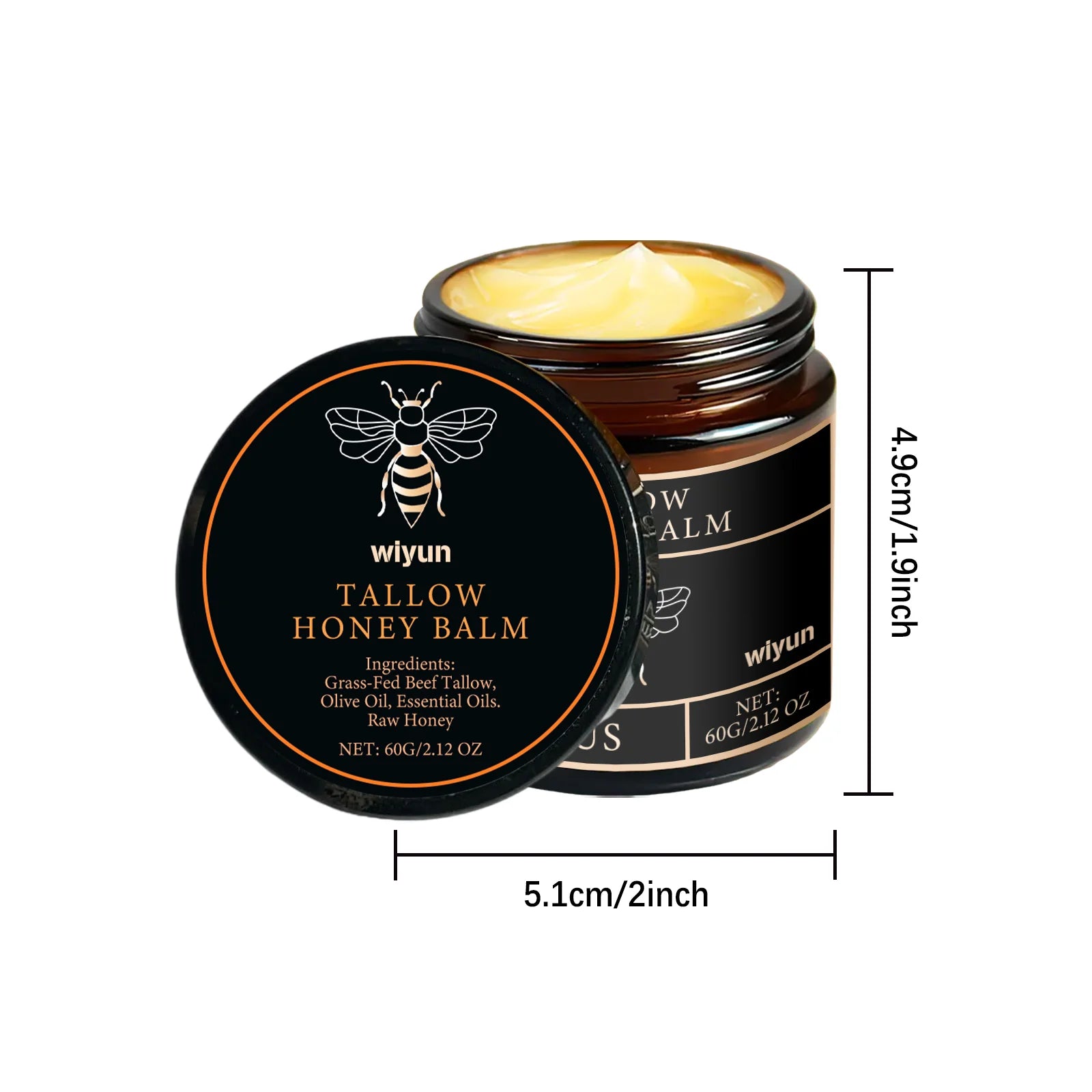 Tallow Honey Cream Glow Hydrating Skin (Face& Body)